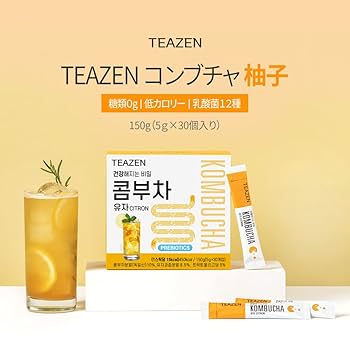 Amazon.co.jp: 【TEAZEN】ティーゼン コンブチャ 150g (5g×30個